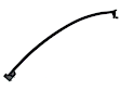 DWL 3120 98 Weatherstrip Seal - Front, Driver Side, Door Seal, Direct Fit, Sold Individually