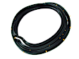 DWL 4110 86 Front, Driver Side Door Molding and Beltlines