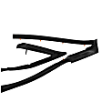 DWL 4710 90 Weatherstrip Seal - Driver Side, Door Seal, Sold Individually