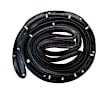 DWL 5110 81 Weatherstrip Seal - Front, Driver Side, Black, Door, Direct Fit, Sold Individually