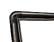 DWL 5110 81 Weatherstrip Seal - Front, Driver Side, Black, Door, Direct Fit, Sold Individually