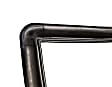 DWL 5120 81 Weatherstrip Seal - Front, Driver Side, Black, Door, Direct Fit, Sold Individually