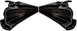 2003 GMC Yukon - Door Seal, 4-Door, Sport Utility, These Seals Mount On The Upper Part Of The Body And Seal Against The Door, Pair