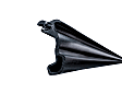 DWR 1111 99 Weatherstrip Seal - Front, Passenger Side, Upper, Black, Door, Direct Fit, Sold Individually