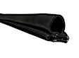 DWR 1121 67 Weatherstrip Seal - Rear, Passenger Side, Black, Door, Direct Fit, Sold Individually