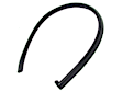 DWR 2122 97 Front, Passenger Side Door Molding and Beltlines, Mounts On Vertical Side Of Extended 3rd Door