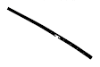 GWT 2130 69 Tailgate and Liftgate Weatherstrip Seal - Tailgate Seal; Lower, Sold Individually
