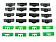 1990 Volvo 240 - Molding Clip, Set of 24