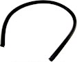 RWL 1410 70 Roof and Top Weatherstrip Seal - Door Weatherstripping, Sold Individually