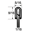 UWS 172-25 Weatherstrip Seal - Universal Weatherstripping, Universal, Sold Individually