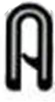 UWS 176-25 Weatherstrip Seal - Universal Weatherstripping, Universal, Sold Individually
