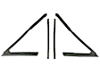 VWK 1210 66 Roof and Top Weatherstrip Seal - Glass Weatherstrip, Kit