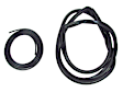 WCR DB4076 Rear Window Seal - Glass Weatherstrip, Sold Individually