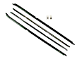 WFK 1411 82 Direct Fit Beltline Molding, Kit
