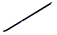 1982 Buick Regal - Beltline Molding, Front Door, Outer, Left Hand
