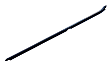 1982 Buick Regal - Beltline Molding, Front Door, Outer, Left Hand