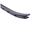 WFL 5111 04 Front, Driver Side Door Molding and Beltlines, Black, 4-Door, Extended Cab Pickup, Inner