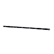 WFP 1121 73 Rear, Driver and Passenger Side Door Molding and Beltlines, Black
