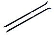 1981 Buick Regal - Beltline Molding, Front Door, Outer, Left and Right Hand, OE PN[20674280/81]