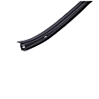 WFR 5111 04 Front, Passenger Side Door Molding and Beltlines, Black, 4-Door, Extended Cab Pickup, Inner