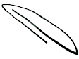 WFS F2390 Windshield Molding