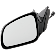 Driver Side Mirror, Power, Manual Folding, Non-Heated, Paintable, No Signal Light, No Memory, No Puddle Light, No Auto-Dimming, No Blind Spot Feature