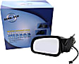 Driver Side Mirror, Power, Manual Folding, Non-Heated, Paintable, No Signal Light, No Memory, No Puddle Light, No Auto-Dimming, No Blind Spot Feature