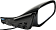 Passenger Side Mirror, Power Adjust, Manual Folding, Non-Heated, Paintable, No Signal Light, No Memory, No Puddle Light, No Auto-Dimming, No Blind Spot Feature