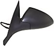 Driver Side Mirror, Power, Manual Folding, Non-Heated, Textured Black, No Signal Light, No Memory, No Puddle Light, No Auto-Dimming, No Blind Spot Feature