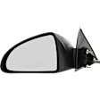 Driver Side Mirror, Power, Manual Folding, Non-Heated, Textured Black, No Signal Light, No Memory, No Puddle Light, No Auto-Dimming, No Blind Spot Feature, Sedan