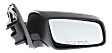 Passenger Side Mirror, Power Adjust, Manual Folding, Non-Heated, Chrome, No Signal Light, No Memory, No Puddle Light, No Auto-Dimming, No Blind Spot Feature