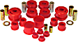 16-2004 Master Bushing Kit - Red, Polyurethane, Direct Fit, Kit