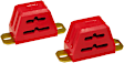 19-1309 Bump Stop - Red, Polyurethane, Universal, Set of 2