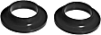19-1706-BL Coil Spring Insulator - Black, Polyurethane, Universal, Set of 2