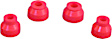 19-1715 Ball Joint Boot - Red, Polyurethane, Direct Fit