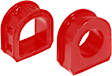 22-702 Steering Rack Bushing - Red, Polyurethane, Direct Fit, Sold individually