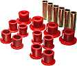 6-1027 Leaf Spring Bushing - Red, Polyurethane, Direct Fit, Kit