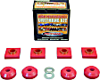 6-1601 Transfer Case Mount - Red, Polyurethane, Direct Fit