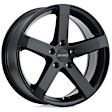 1770P3B385115M76 Aluminum Black Wheel, 17 in. X 7 in., 5 x 4.25 in. Bolt Pattern