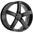 2008 Cadillac CTS - Aluminum Black Wheel, 17 in. x 8 in., 5 x 4.5 in. Bolt Pattern