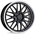 2017 Kia Cadenza - Aluminum Black Wheel, 17 in. x 8 in., 5 x 4.5 in. Bolt Pattern