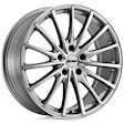 1880P3A405114S76 Aluminum Silver Wheel, 18 in. X 8 in., 5 x 4.5 in. Bolt Pattern