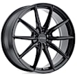 1980P4B405108B72 Aluminum Black Wheel, 19 in. X 8 in., 5 x 4.25 in. Bolt Pattern