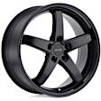 2085P1B405114M76 Aluminum Black Wheel, 20 in. X 8.5 in., 5 x 4.5 in. Bolt Pattern