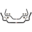 52873 Front and Rear Sway Bar Kit