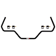 52878 Rear Sway Bar Kit