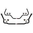 52879 Front and Rear Sway Bar Kit