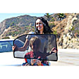 SUOU15 Sun Shade - Black, Polyester, Direct Fit, Set of 4