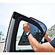 SUOU15 Sun Shade - Black, Polyester, Direct Fit, Set of 4