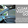 TY4R10 Sun Shade - Black, Polyester, Direct Fit, Set of 4